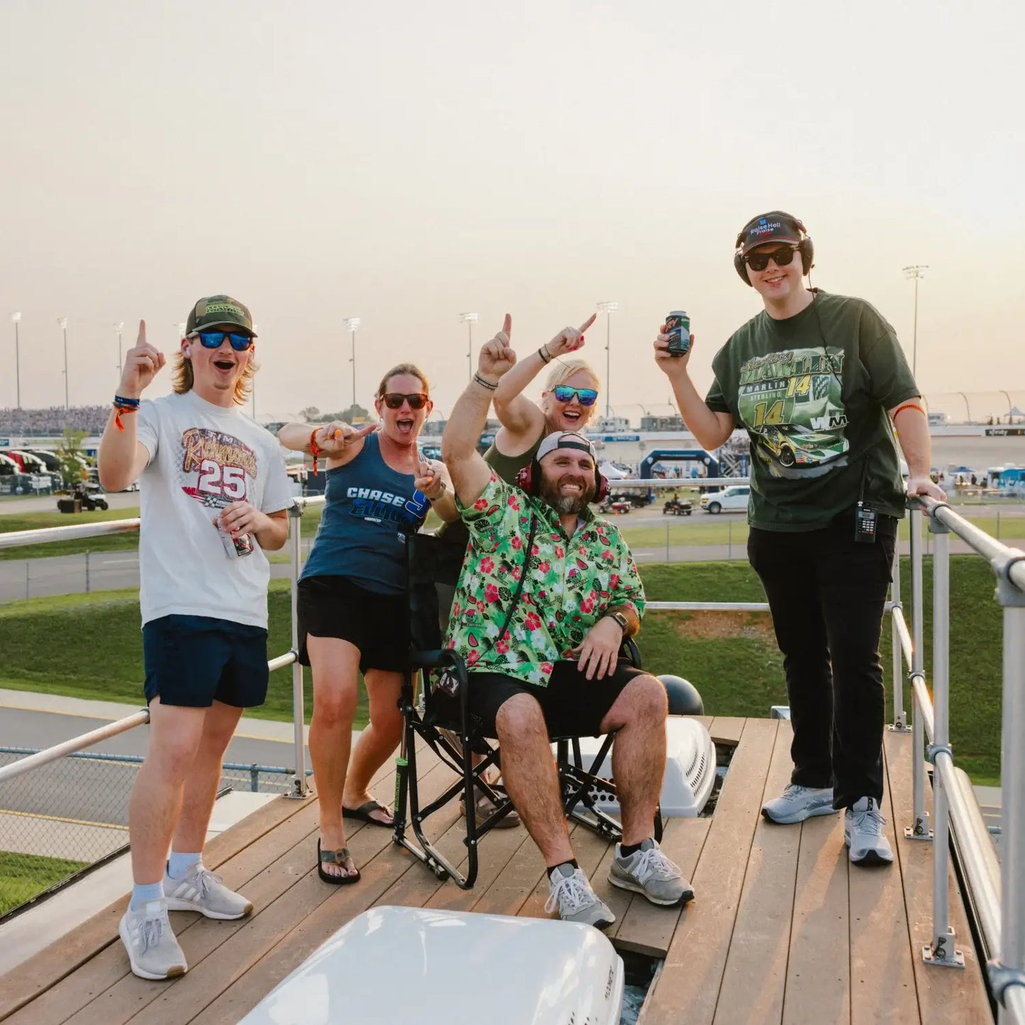 Roadtrip Rocker Bundle - NASCAR Pink