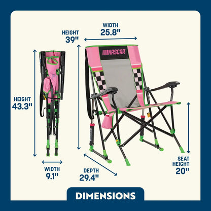 Roadtrip Rocker Bundle - NASCAR Pink